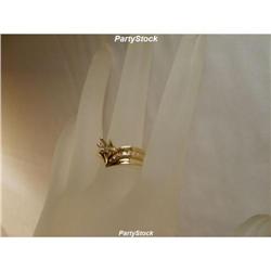 Semi-Mount Genuine Diamond Solid 14K Gold Yellow NEW Size 5.5