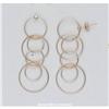 Image 1 : New 2" Solid 14K Yellow Gold HOOPS Earrings BIG