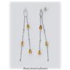 Image 2 : Genuine Citrine DANGLING EARRING DROP LONG NEW