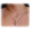 Image 1 : Amethyst Garnet Citrine Peridot Necklace NEW!