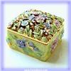 Image 1 : YELLOW ROSE GOLD AUSTRIAN CRYSTAL BOX JEWELRY