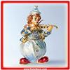 Image 1 : GOLD CRYSTALS CLOWN  VIOLIN BOX JEWELRY