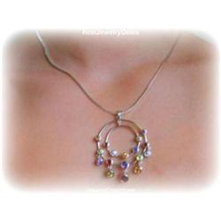 PENDANT Amethyst Garnet Citrine Peridot Topaz