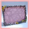 Image 1 : GOLD SWAROVSKI CRYSTAL PHOTO FRAME PURPLE