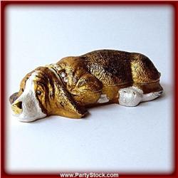 BEAGLE PUPPY HOUND DOGGOLD CRYSTALS BOX JEWELRY