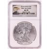 Image 1 : 2014 $1 American Silver Eagle Coin NGC MS70 First Releases