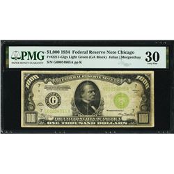 1934 $1000 Chicago FRN PMG 30