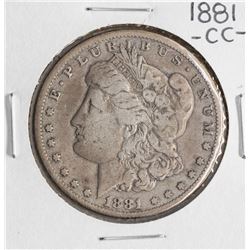 1881-CC $1 Morgan Silver Dollar Coin