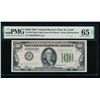 Image 1 : 1934 $100 St Louis Federal Reserve Note PMG 65EPQ