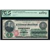 Image 1 : 1862 $1 Legal Tender Note PCGS 62PPQ