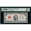 Image 1 : 1928F $2 Legal Tender Note PMG 67EPQ