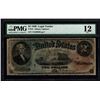 Image 1 : 1869 $2 Rainbow Legal Tender Note PMG 12