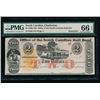 Image 1 : 1880's $2 Charleston SC Obsolete Note PMG 66EPQ
