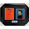 Image 1 : The Simpsons Framed Original Script Cover Signed by Dustin Hoffman (Frozen Pond COA)