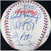 Image 1 : 1996 AL ALL-STARS (9) SIGNED OML 96 Asg BASEBALL THOMAS PETTITE (PSA/DNA COA)
