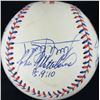 Image 2 : 1996 AL ALL-STARS (9) SIGNED OML 96 Asg BASEBALL THOMAS PETTITE (PSA/DNA COA)