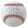 Image 1 : INDIANS SHANE BIEBER "2020 TRIPLE CROWN" AUTHENTIC SIGNED Oml BASEBALL (BECKETT WITNESSED)