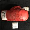 Image 1 : Ray "Boom Boom" Mancini Signed Red Everlast Boxing Glove (Schwartz COA)