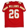 Image 1 : Damien Williams Authentic Signed Red Pro Style Jersey Autographed BAS Witnessed
