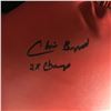 Image 2 : CHRIS BYRD SIGNED RED EVERLAST BOXING GLOVE (SCHWARTZ SPORTS COA)