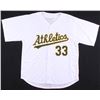 Image 3 : JOSE CANSECO AUTOGRAPHED ATHLETICS BASEBALL JERSEY (JSA COA)