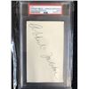 Image 1 : KAREEM ABDUL-JABBAR AUTHENTIC SIGNED CUT (PSA)