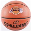 Image 2 : JAMES WORTHY SIGNED LAKERS LOGO NBA GAME BALL SERIES BASKETBALL (SCHWARTZ COA)