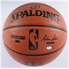Image 2 : GEORGE GERVIN SIGNED NBA GAME BALL SERIES BASKETBALL INSCRIBED "HOF 96" (SCHWARTZ COA)