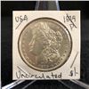 Image 1 : 1879 USA MORGAN SILVER DOLLAR (UNCIRCULATED)