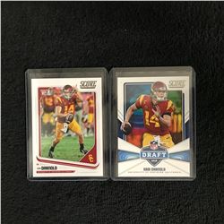 SAM DARNOLD FOOTBALL ROOKIE CARD LOT