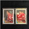 Image 1 : 1987-88 O-PEE-CHEE HOCKEY CARD LOT (OATES RC, YZERMAN)
