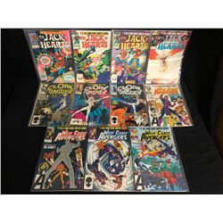 MARVEL COMICS BOOK LOT (THE JACK OF HEARTS, CLOAK & DAGGER, WEST COAST AVENGERS)