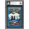 Image 1 : 1994 FINEST #206 DEION SANDERS AUTHENTIC AUTOGRAPH (BECKETT WITNESSED)
