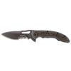 Image 1 : CRKT FOSSIL 3.96" BLK/STS VEFF SERR