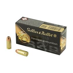 S& B 9MM 115GR JHP - 50 Rds
