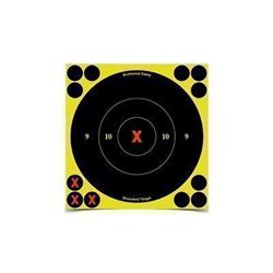 B/C SHT-N-C RND BULLSEYE TGT 100-6"