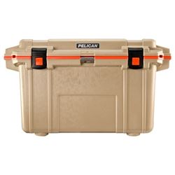 PELICAN IM 70QT ELITE COOLER TAN ORG