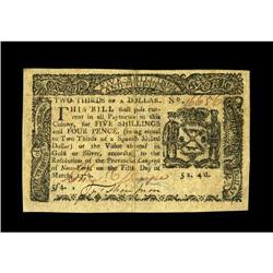 New York March 5, 1776 $2/3 About New. While not quite