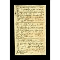North Carolina December, 1771 2s/6d Very Choice New.