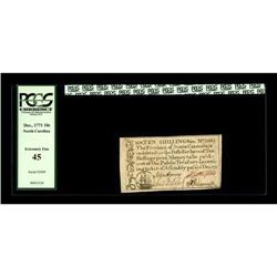 North Carolina December, 1771 10s PCGS Extremely Fine45
