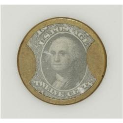 HB-23 EP-136 12¢ J. Gault About New. Some silvering rem