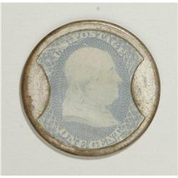 HB-28 EP-4A 1¢ Ayer''s Sarsaparilla Medium "Ayer''s" Ch