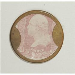 HB-32 EP-34b 3¢ Ayer''s Sarsaparilla Large "Ayer''s"