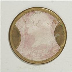 HB-32 EP-34B 3¢ Ayer''s Sarsaparilla Large "Ayer''s"