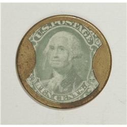 HB-133 EP-116 10¢ J. Gault Extremely Fine. A decent exa