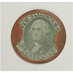 HB-133 EP-116 10¢ J. Gault Extremely Fine. The stamp an