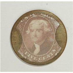 HB-152 EP-82 5¢ Irving House Ribbed Frame Choice About