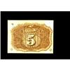 Image 2 : Fr. 1234 5¢ Second Issue Superb Gem New. Fr. 1234 is no