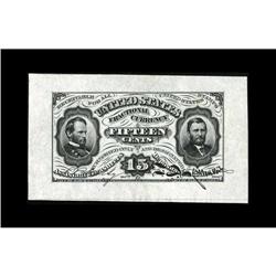 Fr. 1272SP 15¢ Third Issue Medium-Wide Face Gem New. Th