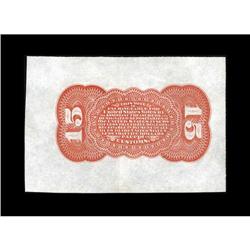Fr. 1273SP 15c Medium Margin Back Specimen Third Issue